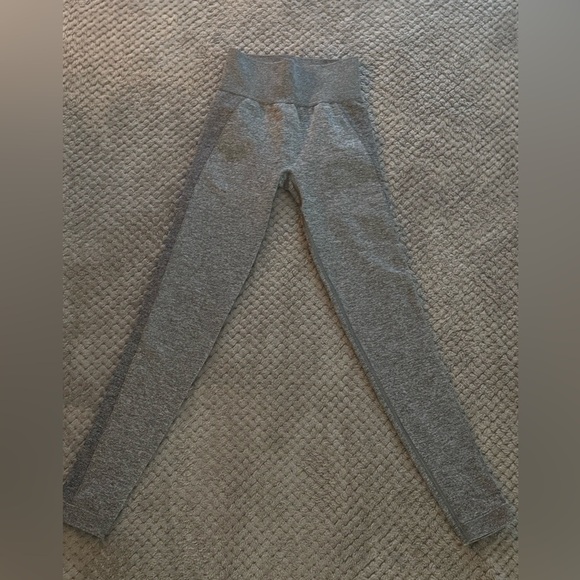 Gymshark Pants - Gymshark Charcoal High-Waisted Leggings